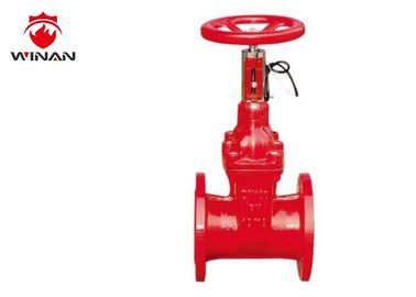 Signal Rising Stem Gate Valve , Fire Fighting Equipment Flange Connection